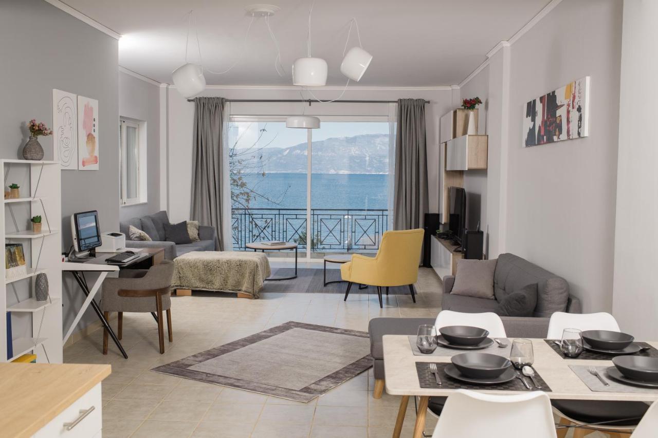 Nelion 01 - A Dream Apartment With Amazing View Egio Exterior foto